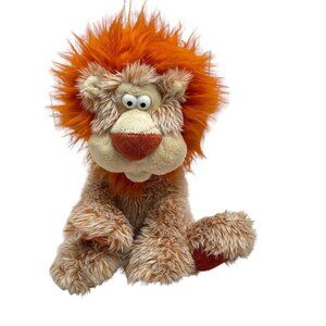 Gund Hairoids Dustmop Lion Plush Stuffed Animal Soft 11" 31104 With Tush Tag